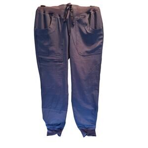WOMEN'S HEARTSOUL NAVY SCRUB PANTS/JOGGERS XXS